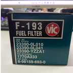VIC F-193 Fuel Filter for Toyota Innova, Fortuner, Hilux Diesel Engines