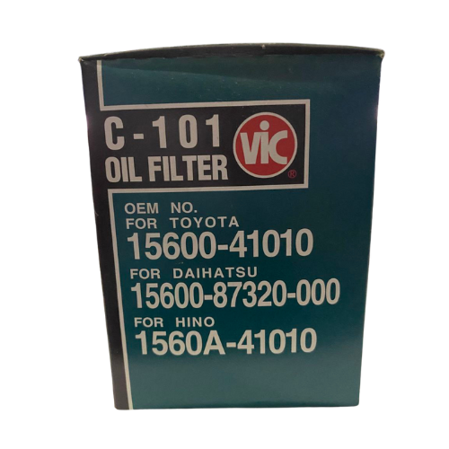 VIC C-101 Oil Filter for TOYOTA 2L, TOYOTA L, FORD EVEREST, REVO DSL