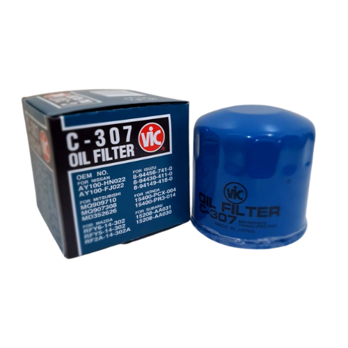 VIC C-307 Oil Filter for Mitsubishi, Isuzu, Kia, and Honda Vehicles