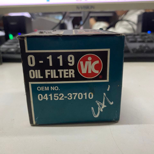 VIC O-119 Oil Filter for Toyota Corolla, Altis, RAV4, and Prius