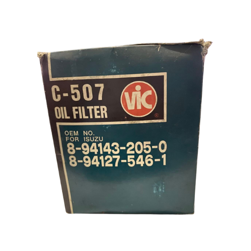 VIC C-507 Oil Filter for Isuzu 4FG1 Engine