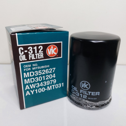 VIC C-312 Oil Filter for Mitsubishi Montero, Strada, L300 – 4N14 / 4N15 Engines