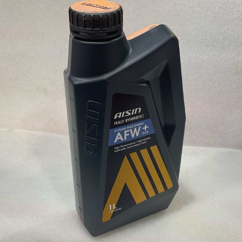 AISIN AFW+ ATF Automatic Transmission Fluid Wide Range – Fully Synthetic - 1 Liter
