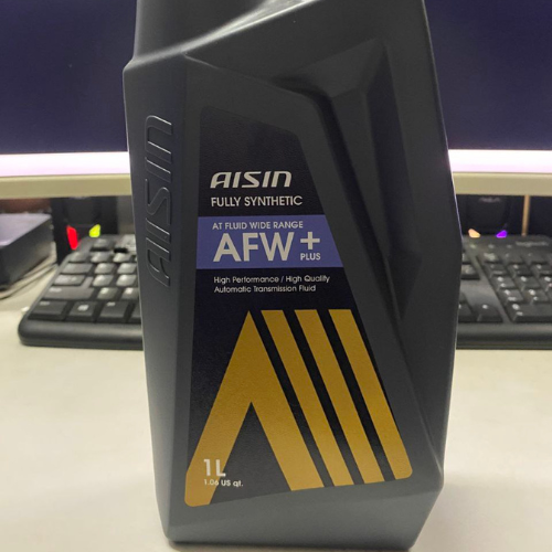 AISIN AFW+ ATF Automatic Transmission Fluid Wide Range – Fully Synthetic - 1 Liter