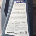 AISIN econTECH Semi Synthetic Motor Oil 15W-40 CF-4 / SG – 1 Liter