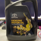Toyota Genuine Motor Oil Fully Synthetic SN/CF 5W-30 (4 Liters)