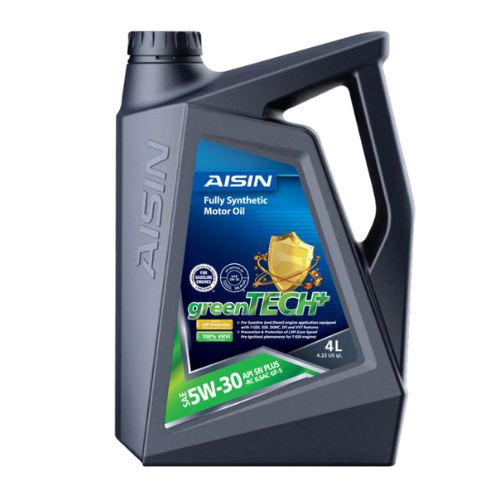 AISIN greenTECH+ Fully Synthetic Motor Oil 5W-30 – 4 Liters