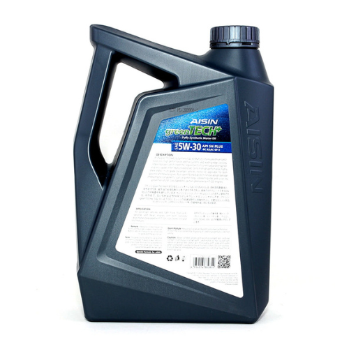 AISIN greenTECH+ Fully Synthetic Motor Oil 5W-30 – 4 Liters