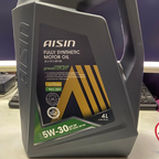 AISIN greenTECH+ Fully Synthetic Motor Oil 5W-30 – 4 Liters